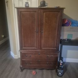 Wooden amoir