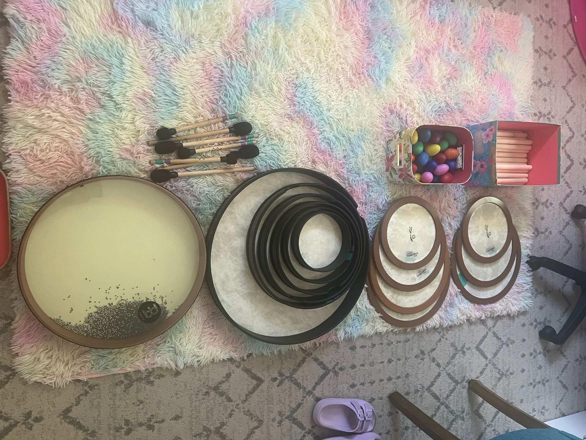 Frame Drums Set / Hand Drums / Percussion
