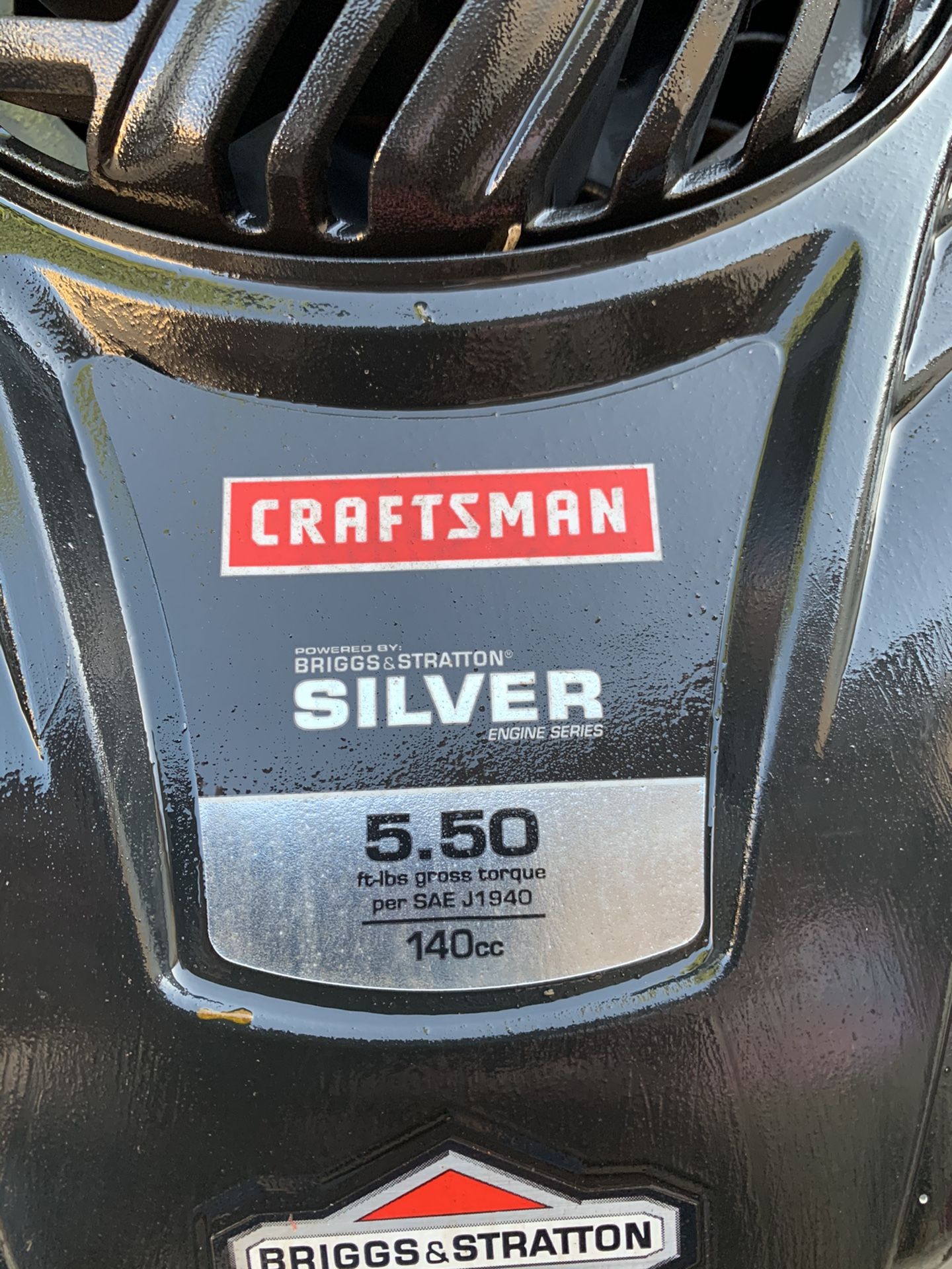 Craftsman lawn mower 5.50