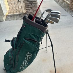 Ping Golf Club Set – Irons, Driver & Putter 