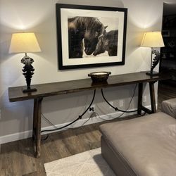 Beautiful Wooden Console Table 