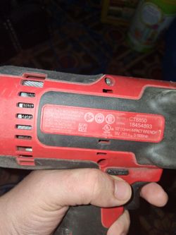 Snap on impact tool only with battery Ct8850 1/2