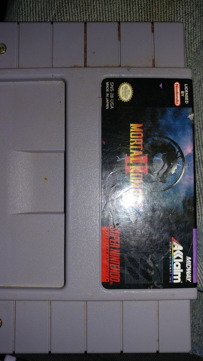 Mortal Kombat 2 for Super Nintendo