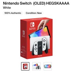 Nintendo Switch OLED white 