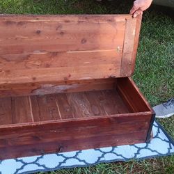 Antique Trundle Cedar Chest
