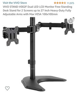 Dual Monitor Stand - 2 Available Brand New