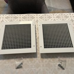 New Set Of 2 Return Air Grille / HVAC Vent Duct Cover  ($10 Each ) 