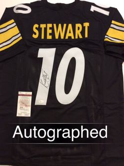 Kordell Stewart SIGNED Steelers Jersey w/COA