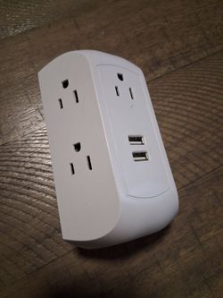 Multi-Outlet Wall Adapter with USB Ports
