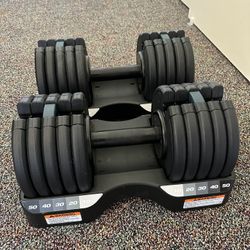 Adjustable Dumbbell Weights