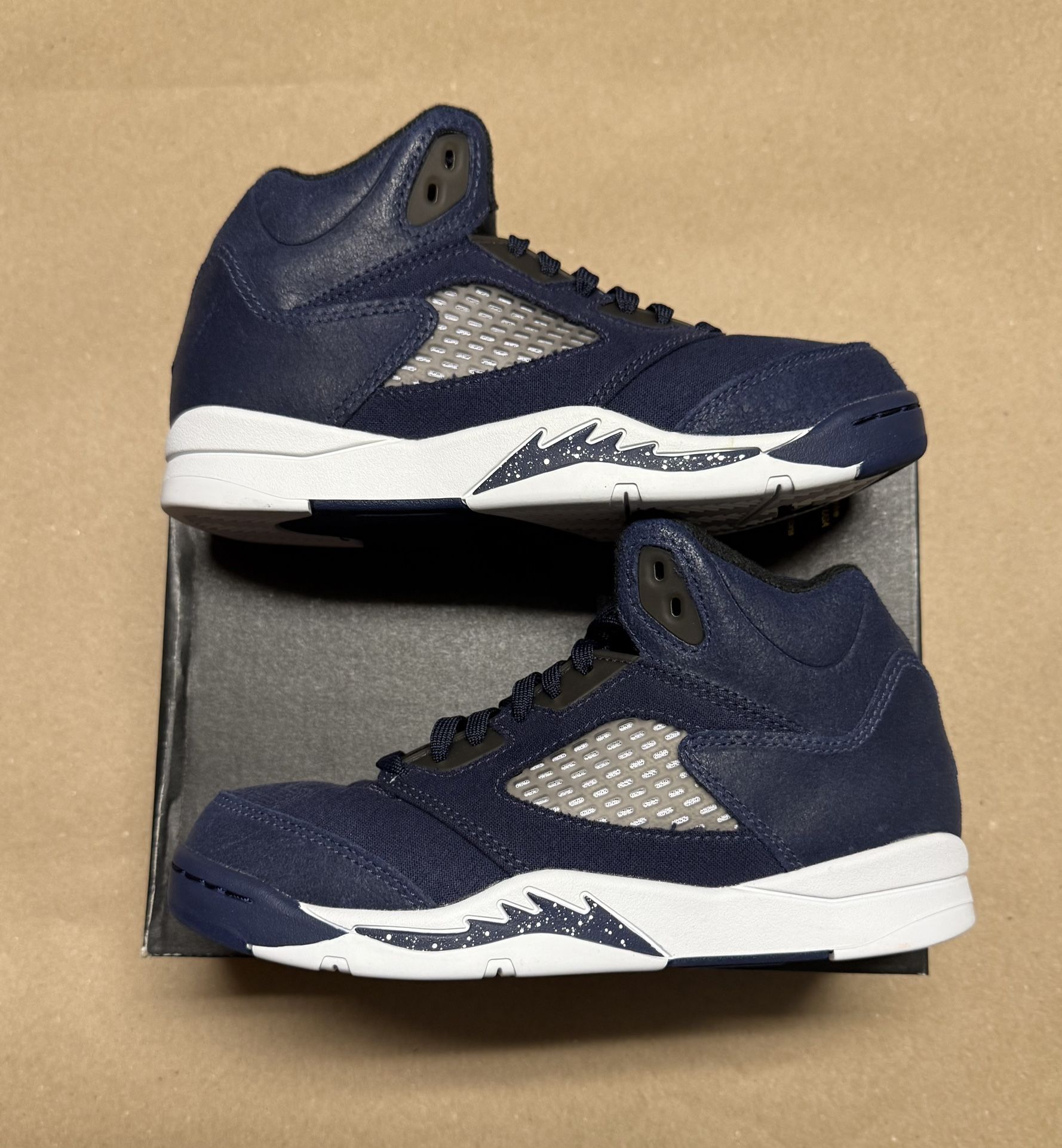 Nike Air Jordan 5 Retro SE PS Midnight Navy size 2y or 3y Rare NEW! 