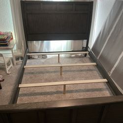 Grey Bed Frame