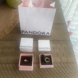 Pandora Elevated Heart Promise Ring