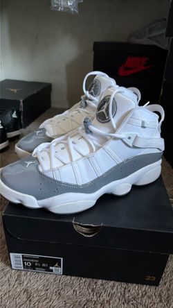 Jordan six rings. Size 10.. mint condition.