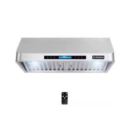 30 in. 900 CFM Ducted Under Cabinet Range Hood with Touch Display, LED Lights, and Permanent Filters in Stainless Steel 