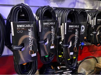 Dmx cables all sizes in stock