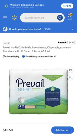 Prevail Adult Diapers