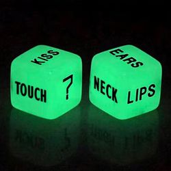 Adult Glow In The Dark Dice 