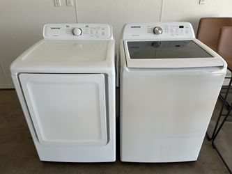 Samsung washer and Electric dryer set (1 month warranty)