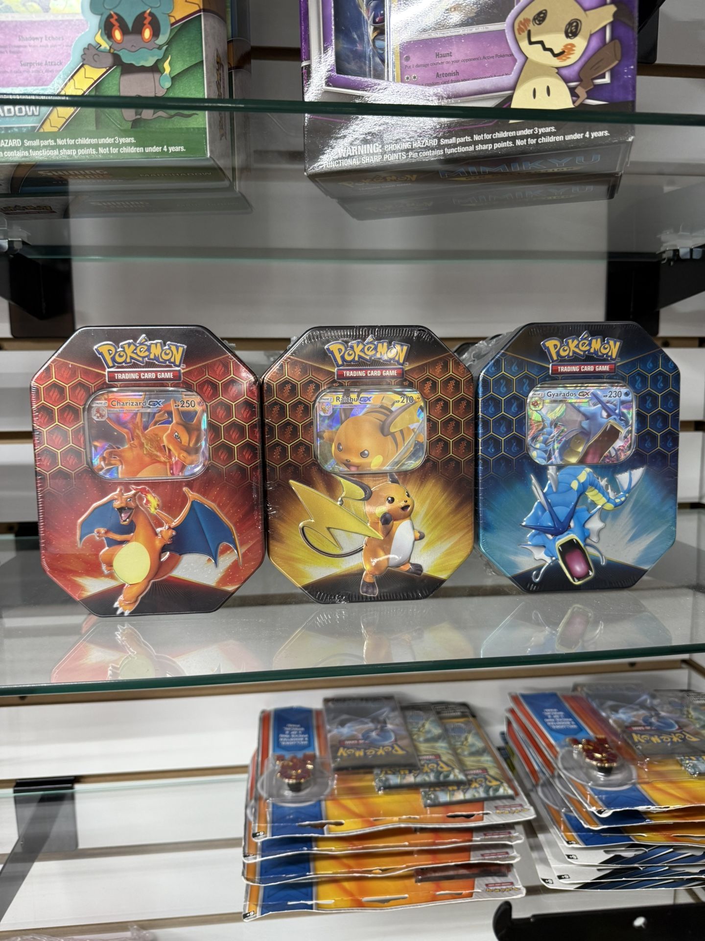 Pokemon Hidden Fates Tins