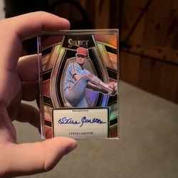 Steve Carlton Auto No SS-SC