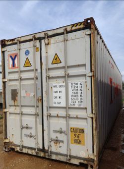 40HC Wind & Water Tight Shipping Containers For Sale