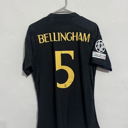 Real Madrid 2023-24 3rd Bellingham Jersey XL (slim Fit) 