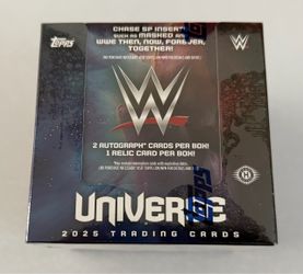 2025 Topps Universe WWE Hobby Box NEW/SEALED
