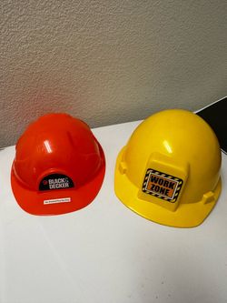 Kids Halloween construction hats