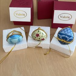 $10 HEARTFELT  BLESSINGS  3 Ornaments 