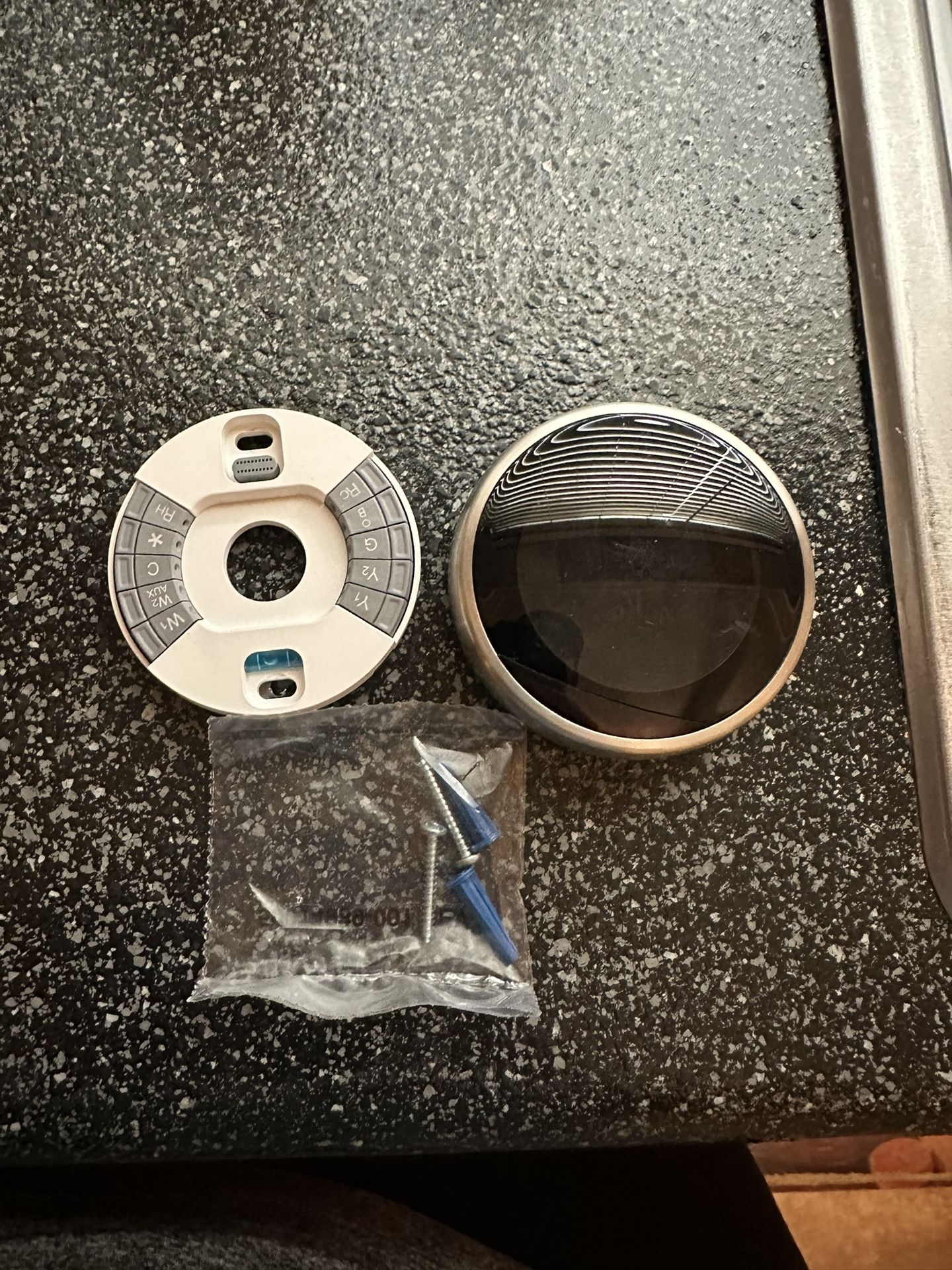 Google Nest Thermostat E260129 Model A0013 Smart Learning Programmable Stainless