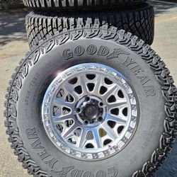 17” wheels 17x8.5  0mm 5x5 Jeep Wrangler Gladiator Rubicon Rims Tires