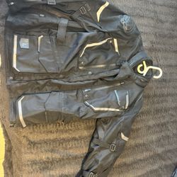 Tour Master Motorcycle Jacket Size Large 