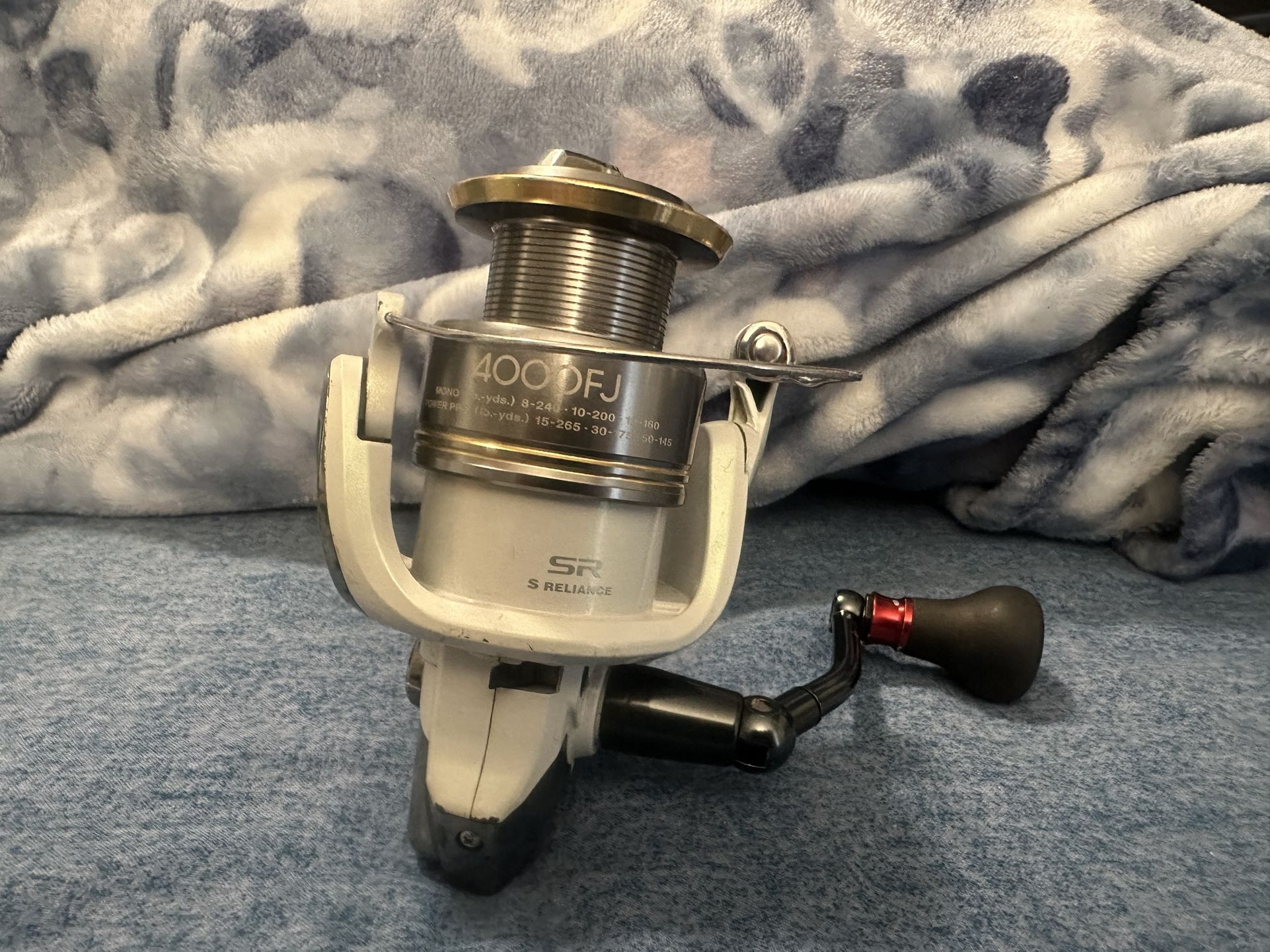 Preowned Shimano Stradic 4000FJ Gen 1 Reel With 4000 Stradic Ci4 High Speed Handle🔥