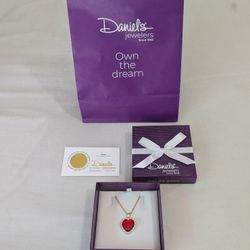 Gold Plated Heart Necklace