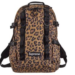 Supreme Leopard Backpack FW20 Cordura New In Bag Rare Supreme New York