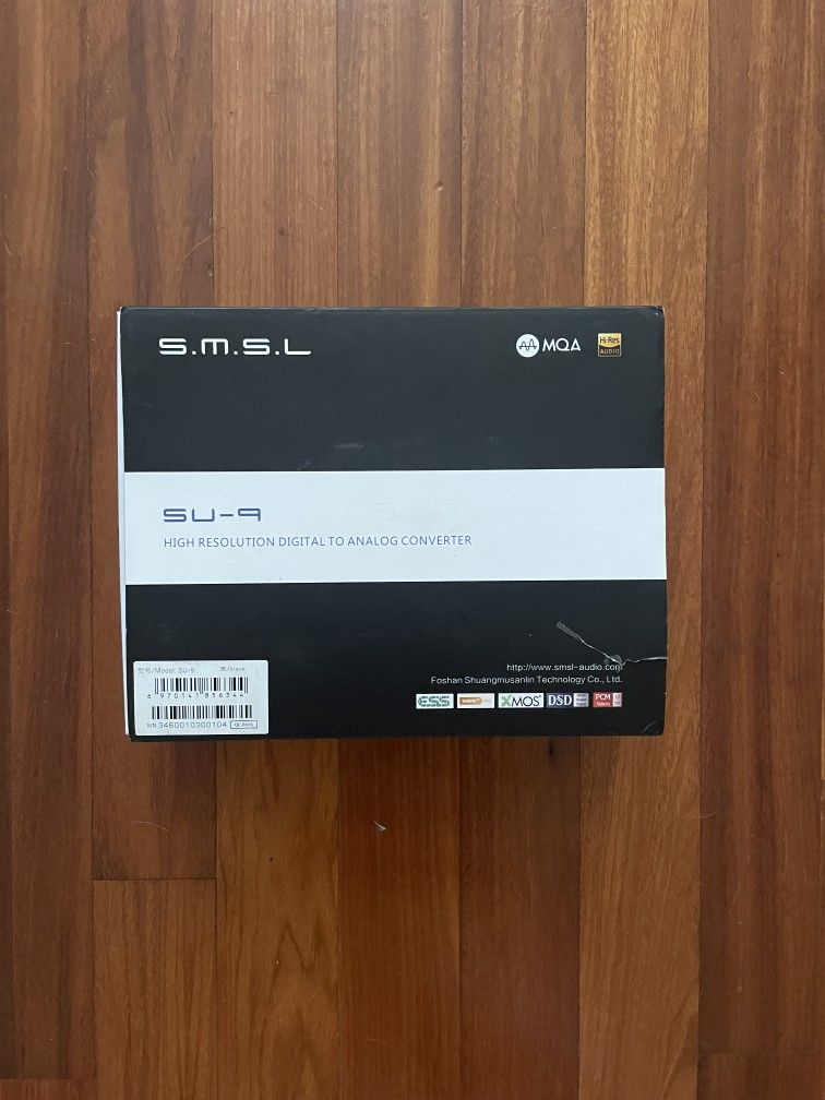 SMSL SU9 MQA Full Decoder ES9038PRO DAC