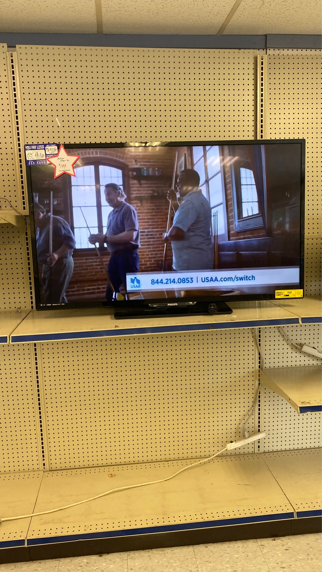 55 smart tv 📺 philips $210 today !!!