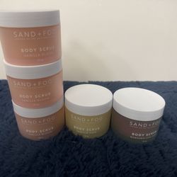 Sand & Fog Body Scrub ‘Multiple Scents’ ($20 Each)