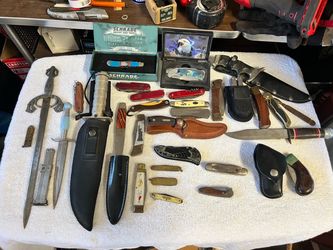 Vintage knife collection
