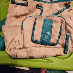 Mini COACH Backpacks With matching Wallet