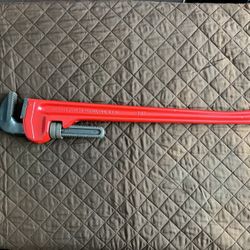 Rigid Pipe Wrench 36” New