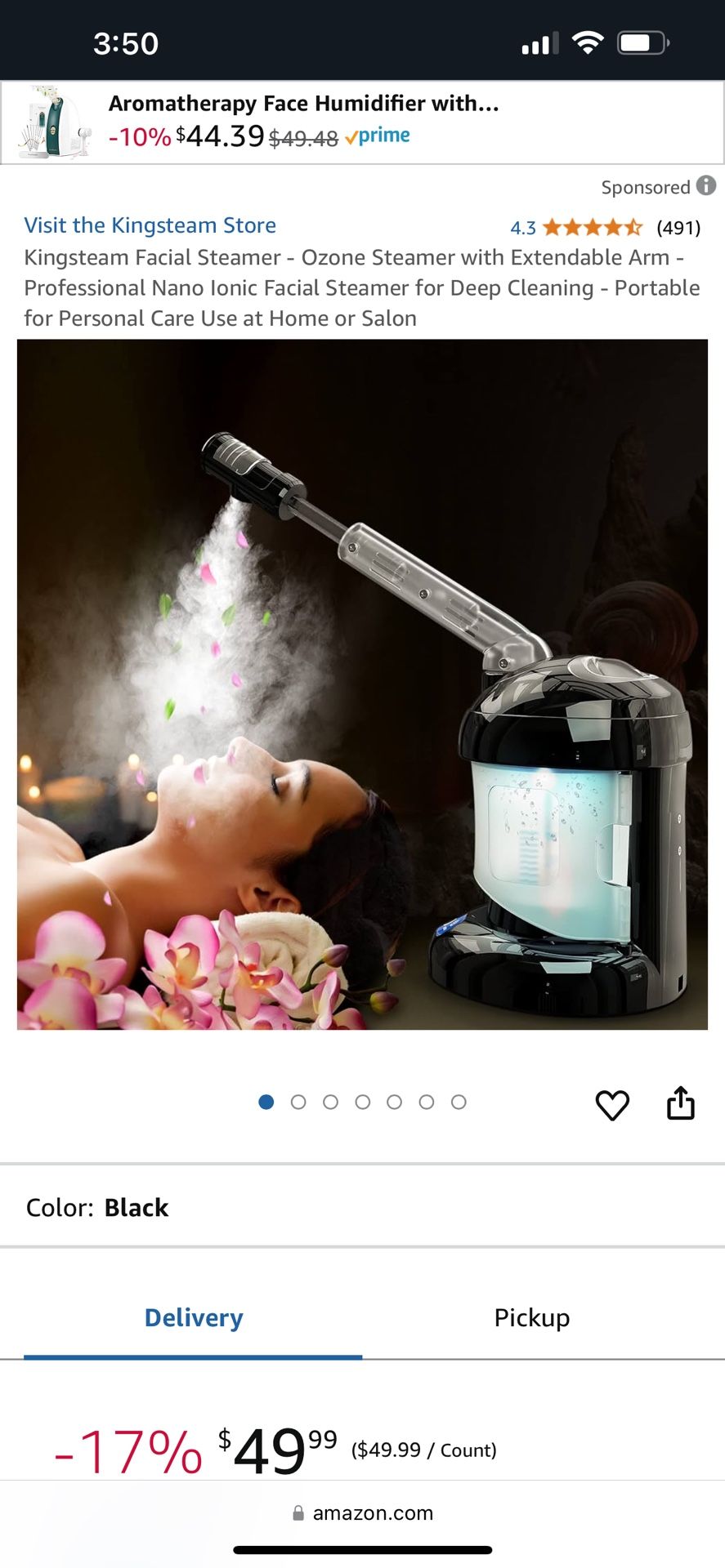 New Facial Steamer