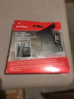 LCD or LeD monitor Tilting wall Mount