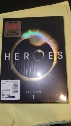 Hero's Season 1 Never Brand New Dvd