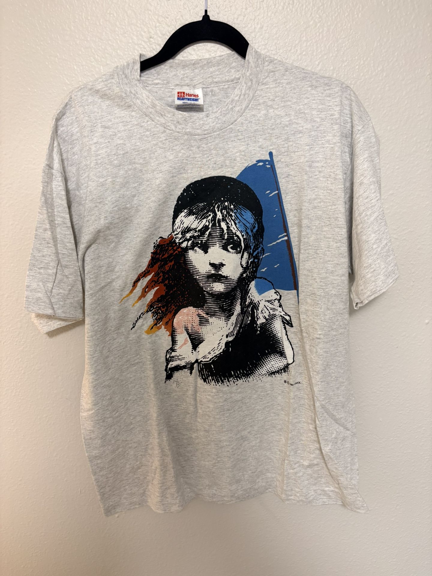 Vintage 1986 Les Miserables T Shirt XL