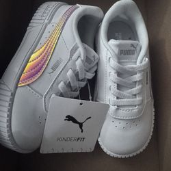 Girl Puma Pink Toddler 8 Shoes 