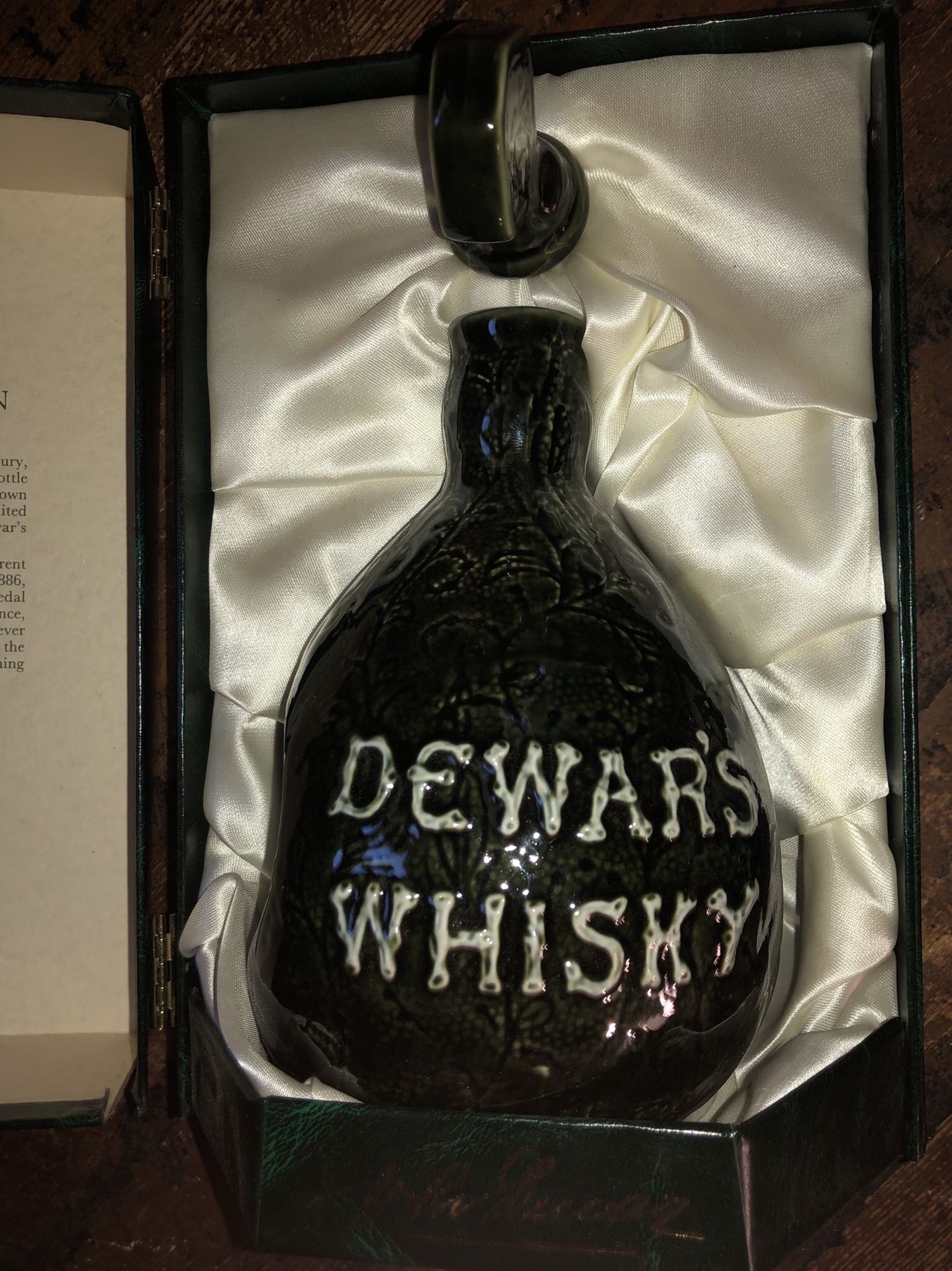 Dewar's White Label Scotch Whiskey Centennial Decanter/bottle