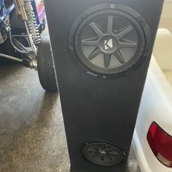 Subwoofer Box With 12” Kickers 