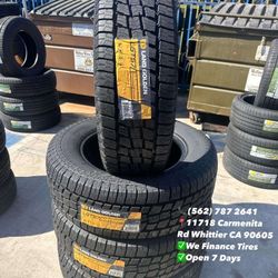 LT275/65R20 Land Golden All Terrain New Set of Tires Installed and Balanced Set de Llantas Nuevas Instaladas y Balanceadas
